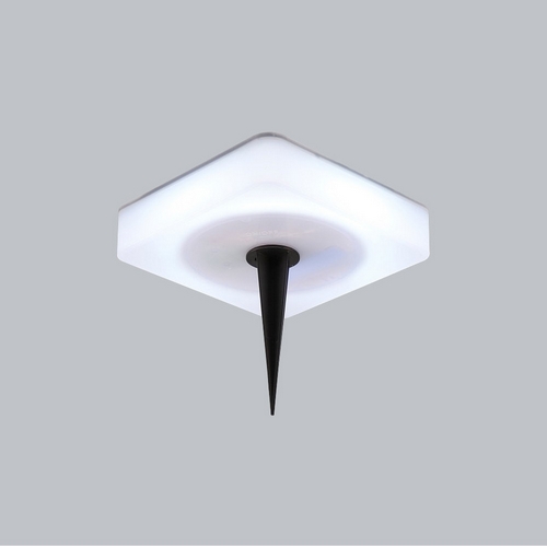 LED 태양광 사각 지주식 잔디등 주광색