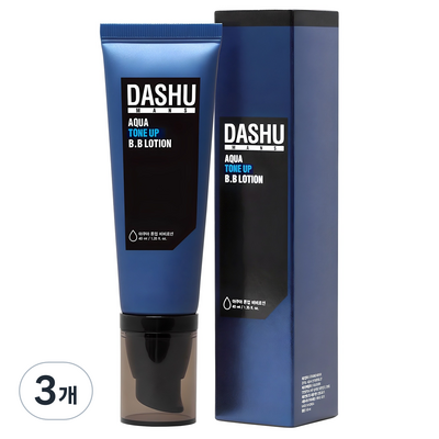 다슈 맨즈 아쿠아 톤업 BB로션 40ml (3개)