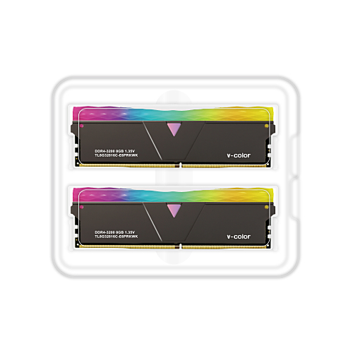 V-Color DDR4-3200 CL16 PRISM PRO RGB BLACK ��Ű��