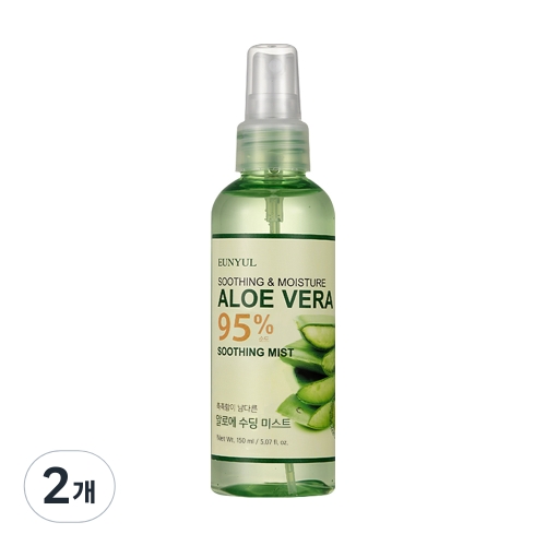 은율 알로에 베라 수딩 미스트 150ml 2개