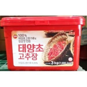 진미 고추장 태양초 찰맛 진미 3k  태양초고추장 장류 양념_이미지