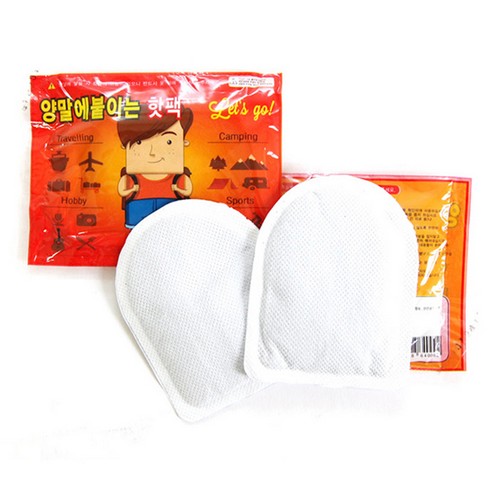 바이온 레츠고 양말에 붙이는 핫팩 44g (1개)_이미지