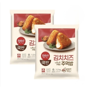 CJ제일제당 햇반 쿡반 김치치즈 주먹밥 100g이미지입니다. 누르면 해당 게시물로 새창이동합니다.