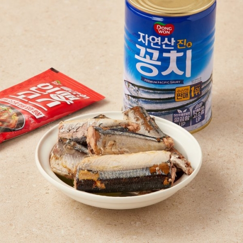 동원F&B 자연산 진 꽁치 300g (12개)_이미지