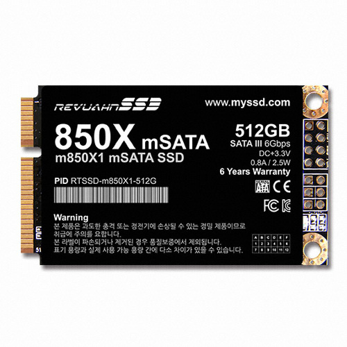 850X mSATA