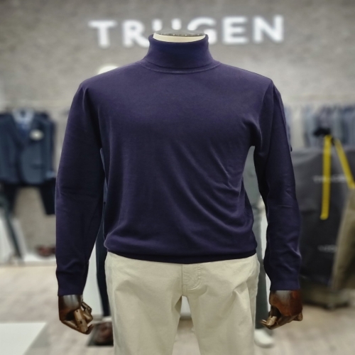 트루젠 울 혼방 소프트 터치 풀터틀넥 니트 EW0-PSM021