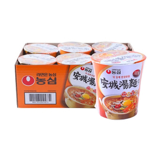 농심 안성탕면컵 66g (12개)_이미지