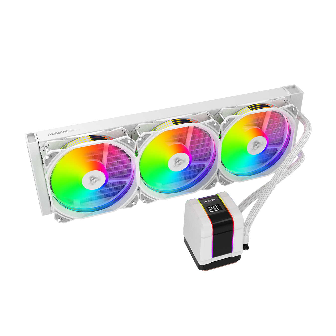 ALSEYE MAX M360 Plus ARGB (화이트)
