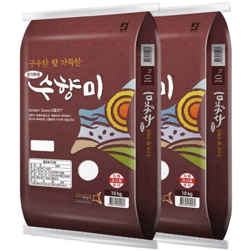 햇살드리 2025 햅쌀 수향미 상등급 10kg (2개)_이미지