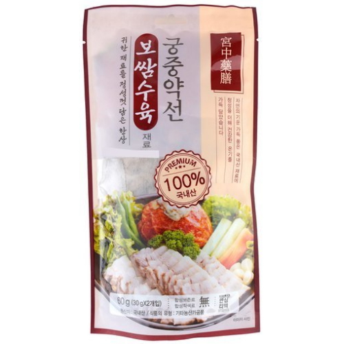 궁중약선 보쌈 수육재료 티백형 60g