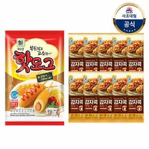 사조대림 대림선 핫도그 800g + 감자콕 핫도그 800g