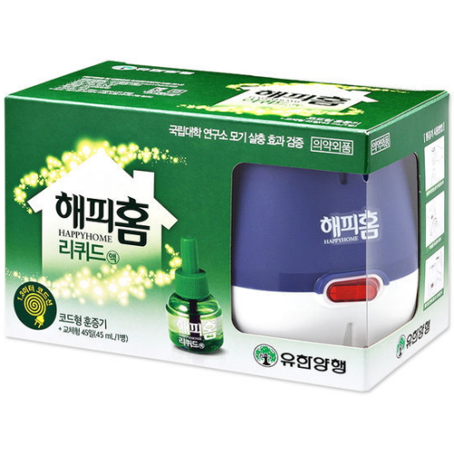 해피홈 리퀴드 코드형 훈증기 + 리필 45일 (1세트)_이미지