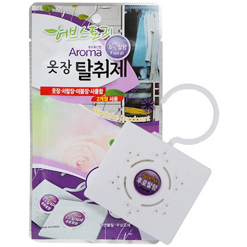 허브스토리 아로마 옷장탈취제 후로랄향 22g (1개)_이미지