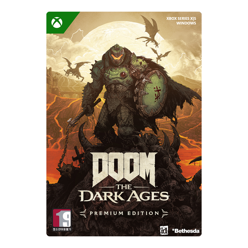  둠: 더 다크 에이지스 한글판 XBOX Series, 프리미엄/다운로드코드