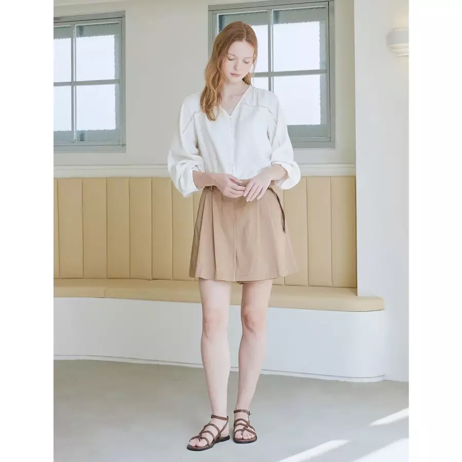 코데즈컴바인 보헤미안 V넥 블라우스 CLB-BL503W4 CLB-BL503W4_이미지