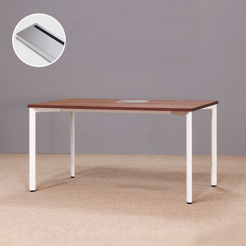 전섭캡 일자형 책상