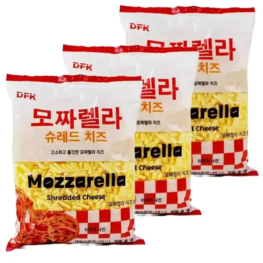 이스트벨리 모짜렐라 슈레드 치즈 900g (3개)_이미지