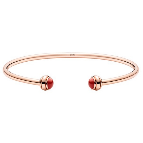 피아제 포제션 오픈 뱅글 씬 브레이슬릿 카닐리언 G36PC500_이미지