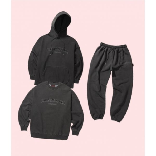 피그먼트 피에스쇼퍼 SET 상의 중 1개 선택 오리지널 워싱 셋업 다크 그레이 PSSETPMDG0001 4244508_이미지