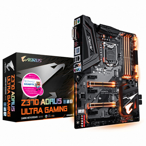 GIGABYTE Z370 AORUS Ultra Gaming 제이씨현_이미지