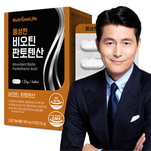 뉴트리원라이프 풍성한 비오틴 판토텐산 60정 (1개)_이미지