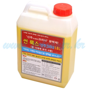 피크리너 신주크리너 광택및 세척작업 신주크리너 1.8L/아파트/빌딩/빌라/계단/광택/병원