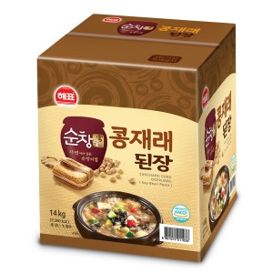사조대림 해표 순창궁 콩재래 된장 14kg (4개)