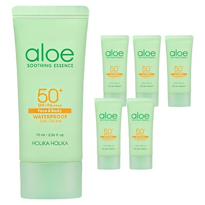 홀리카홀리카 알로에 워터프루프 선크림 70ml (6개)_이미지