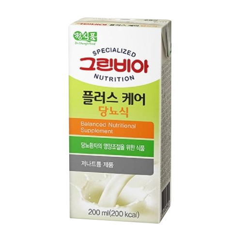 정식품 그린비아 플러스케어 당뇨식 200ml (24개)_이미지