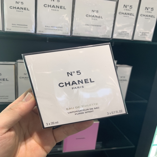 샤넬 넘버5 오 드 뚜왈렛 트위스트 앤 스프레이 3x20ml 리필_이미지