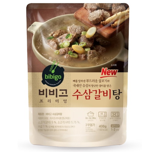 수삼 갈비탕 400g