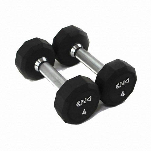 씨앤케이 10각 우레탄 아령 세트 (4kg)_이미지