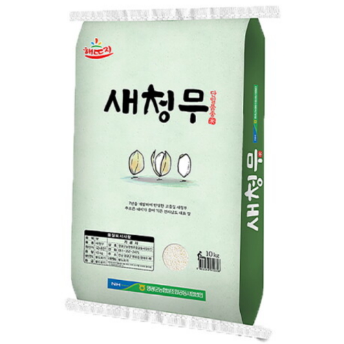 영광군농협 2025 햅쌀 해뜨지 새청무 10kg이미지입니다. 누르면 해당 게시물로 새창이동합니다.
