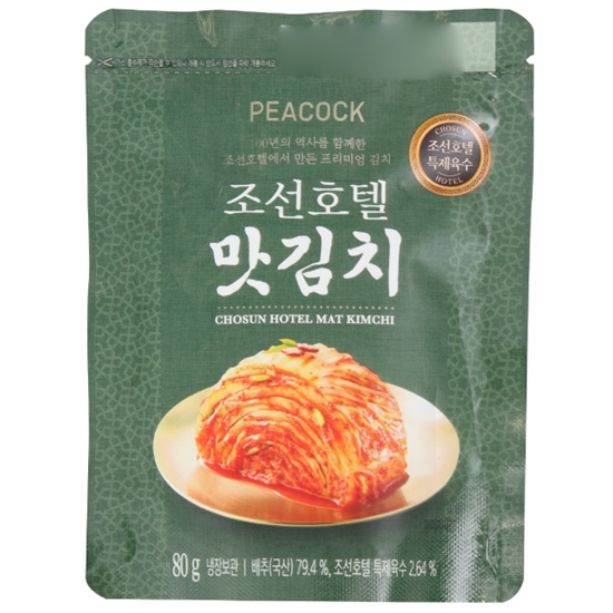 피코크 조선호텔 맛김치 80g (1개)_이미지