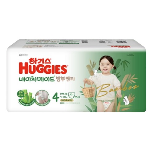 하기스 2024 네이처메이드 밤부 팬티형 4단계-공용 (252매)_이미지