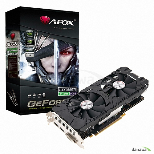 AFOX 지포스 GTX 1660 Ti D6 6GB DUAL 백플레이트_이미지