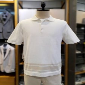  지오지아 남성 머신워셔블 원더쿨 카라 반팔니트_ABC2ET1101