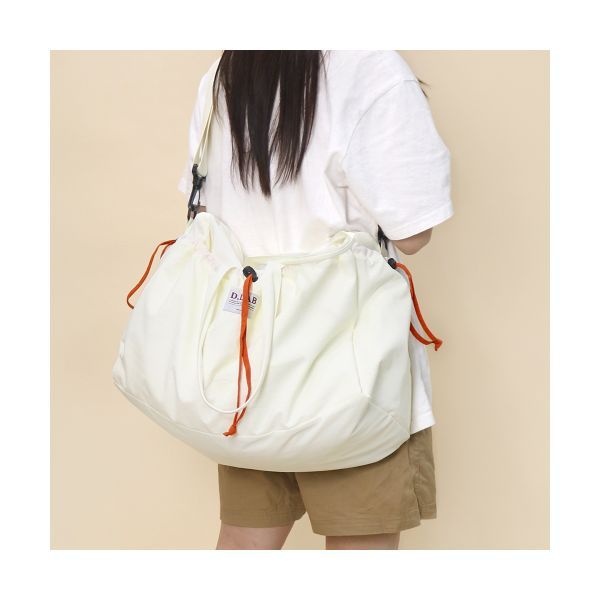 보스 디랩 D.LAB 스트링 포켓 턴 트래블백 ivory 5004744349 3034283