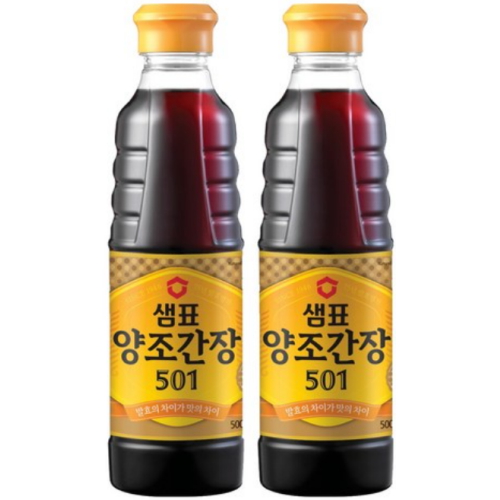 샘표 양조간장 501 500ml이미지입니다. 누르면 해당 게시물로 새창이동합니다.