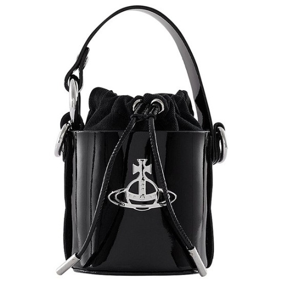 비비안웨스트우드 샤이니 버킷백 미니_5202006CU L001O N403_이미지