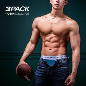 오딘콜렉션 쿨메쉬 스포츠 롱드로즈 남자팬티 3종세트