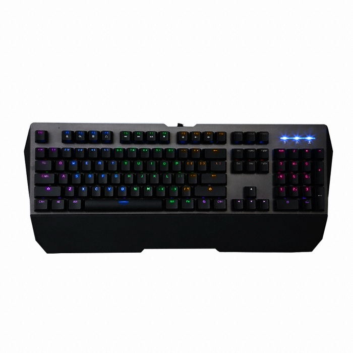 MARVO KG923 레인보우 게이밍 기계식 키보드 (청축)