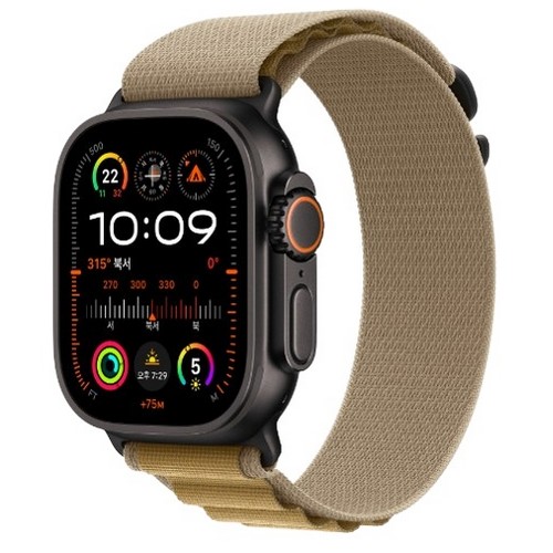 APPLE 워치 울트라2 49mm Cellular 블랙 티타늄
