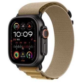 APPLE 워치 울트라2 49mm Cellular 블랙 티타늄