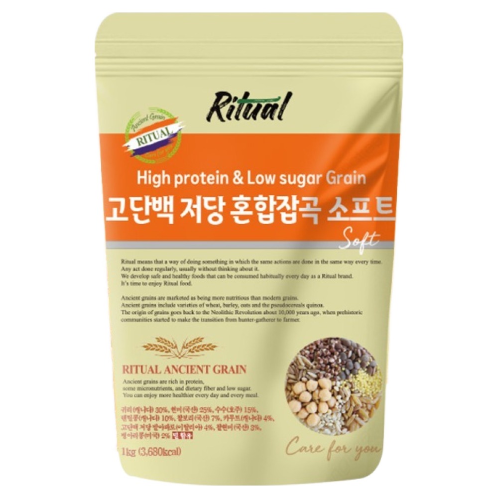 리투알 고단백 저당 혼합잡곡 소프트 1kg