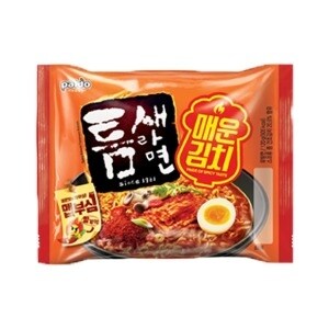 팔도 틈새<b>라면</b> 매운<b>김치</b> 120g