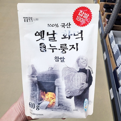 일일곡식 옛날 화덕 누룽지 찹쌀 600g