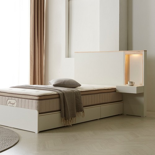 휴이드 모헨 편백 수납 침대 Q