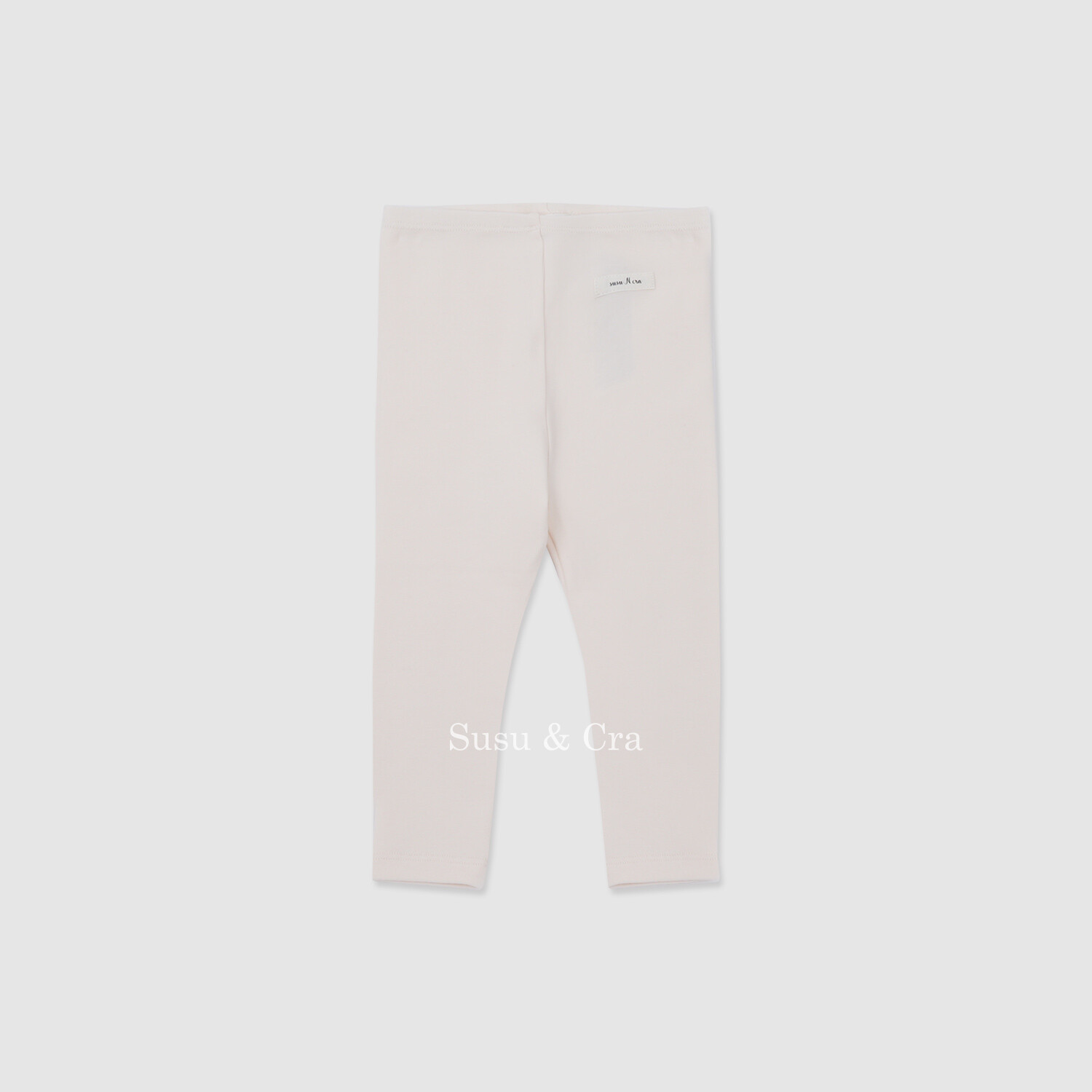  슈슈앤크라 mini 시에르 피치 레깅스 크림 025603DBC02CR