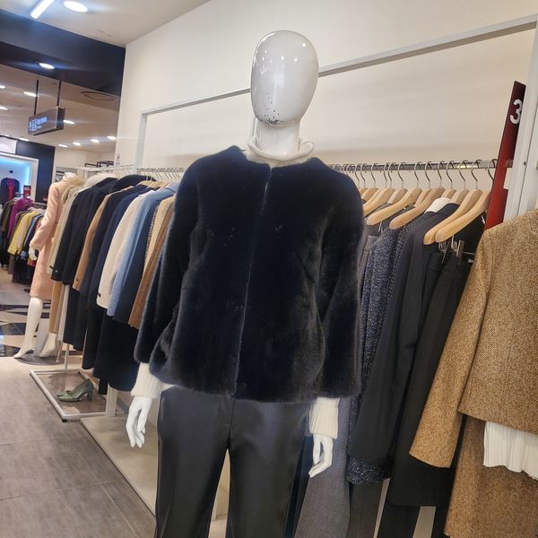 블루페페 에이라인밍크코트 214PSF372